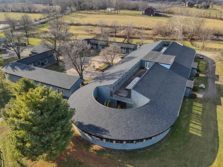 Roof restored by Pinnacle Roofing after storm damage in Kentucky