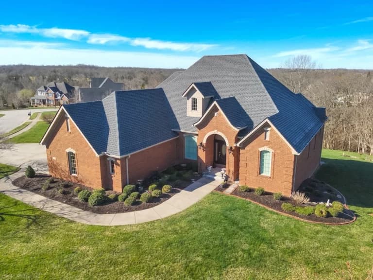 Pinnacle Roofing inspector evaluating a Kentucky roof